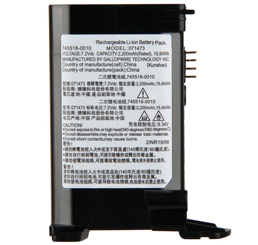 Original 2200mAh 15.84Wh Bose 071473Z70680186AE Batterie