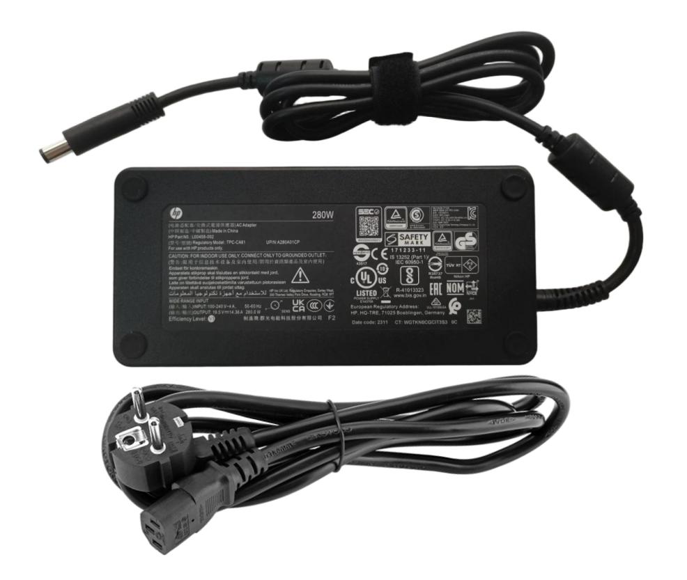 Original 19.5V 14.36A 280W HP Z2 Mini G5 Workstation 643Z0UT#ABA i7 Chargeur AC Adaptateur