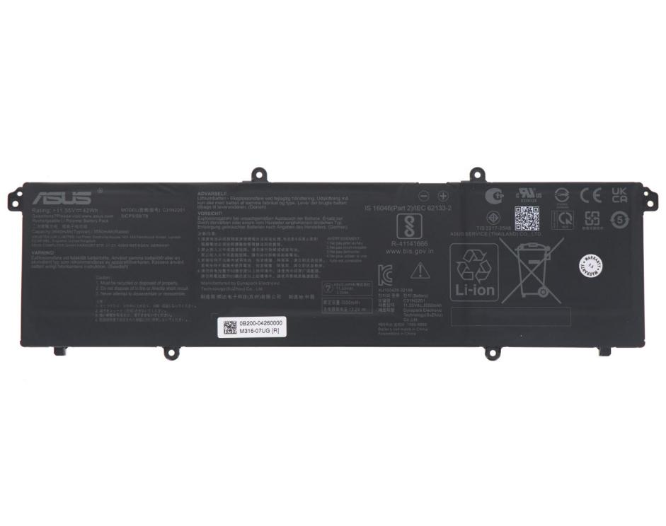 Original 3640mAh 42Wh Asus VivoBook 16 X1605EA-MB007W Batterie