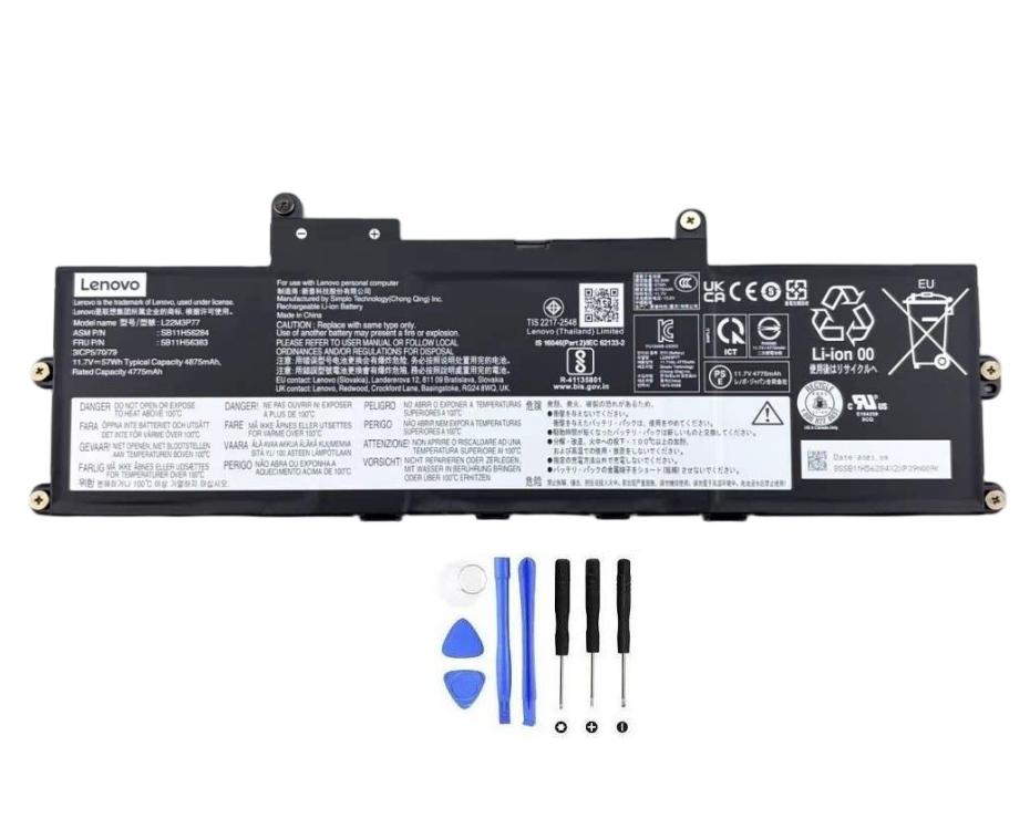 Original 4875mAh 57Wh Lenovo Thinkpad 21KE000AFE 21KE000AGP 21KE000AGQ Batterie