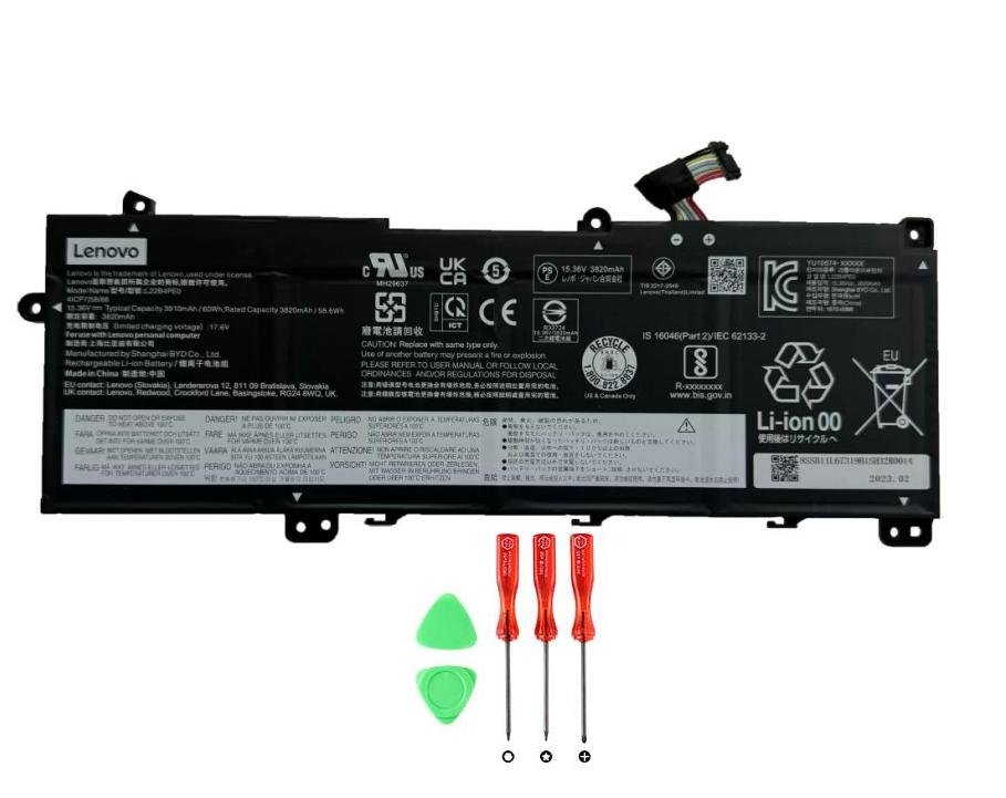 Original 3910mAh 60Wh Lenovo ThinkBook 14 G7 IML 21MR Batterie