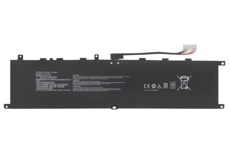 4280mAh 65Wh MSI Vector GP76 12UGS-436IN Batterie