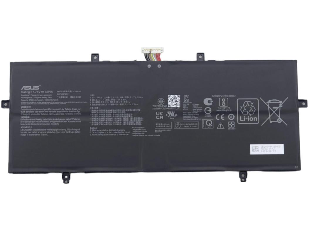 9690mAh 75Wh Asus ZenBook 14 Flip Batterie