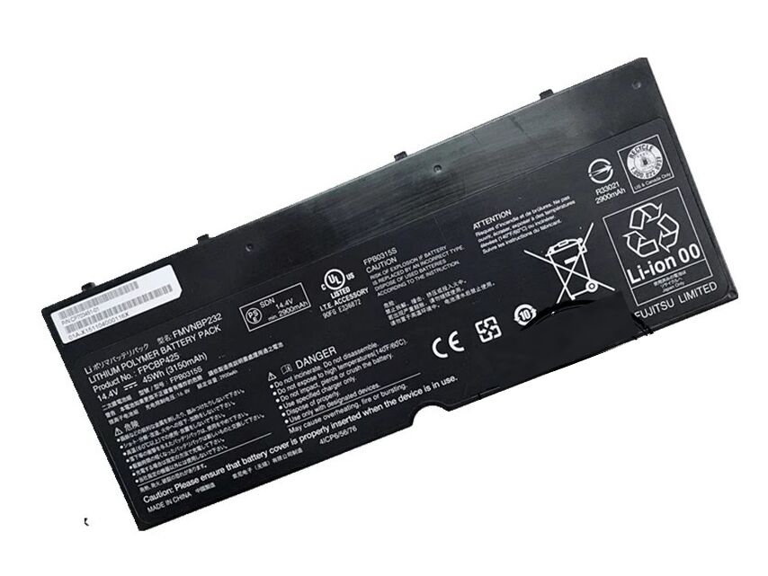 Original 45Wh 3150mAh Fujitsu 34045899 Batterie